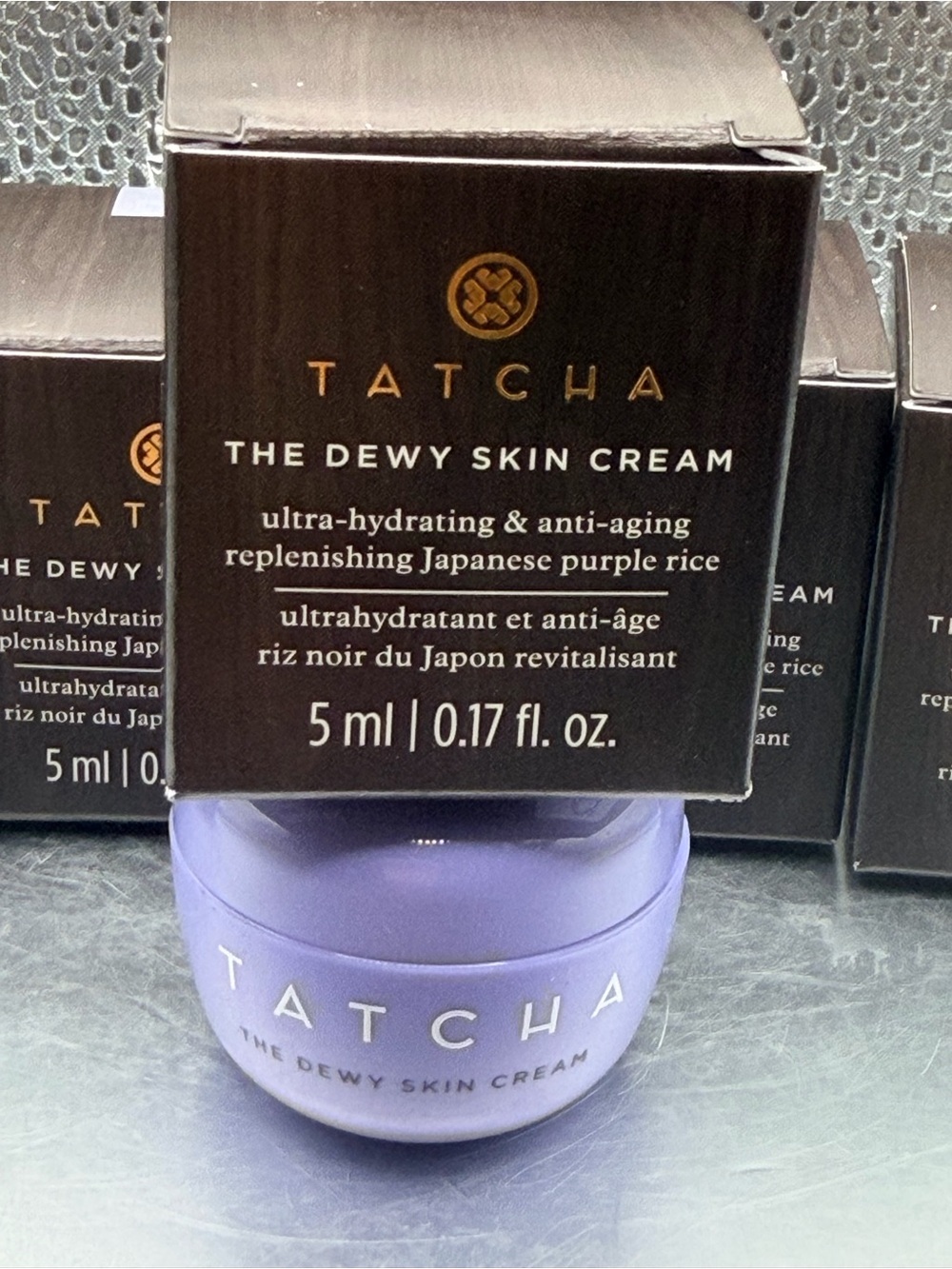 Tatcha Dewy Skin Cream Purple Jar Moisturizer